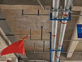 瀍河管廊支架的安装方法